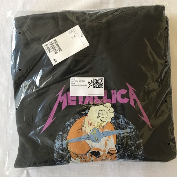 METALLICA Hoodies NEW With Tag Sizes: M, L,XL,XXL - Picture 7 of 7